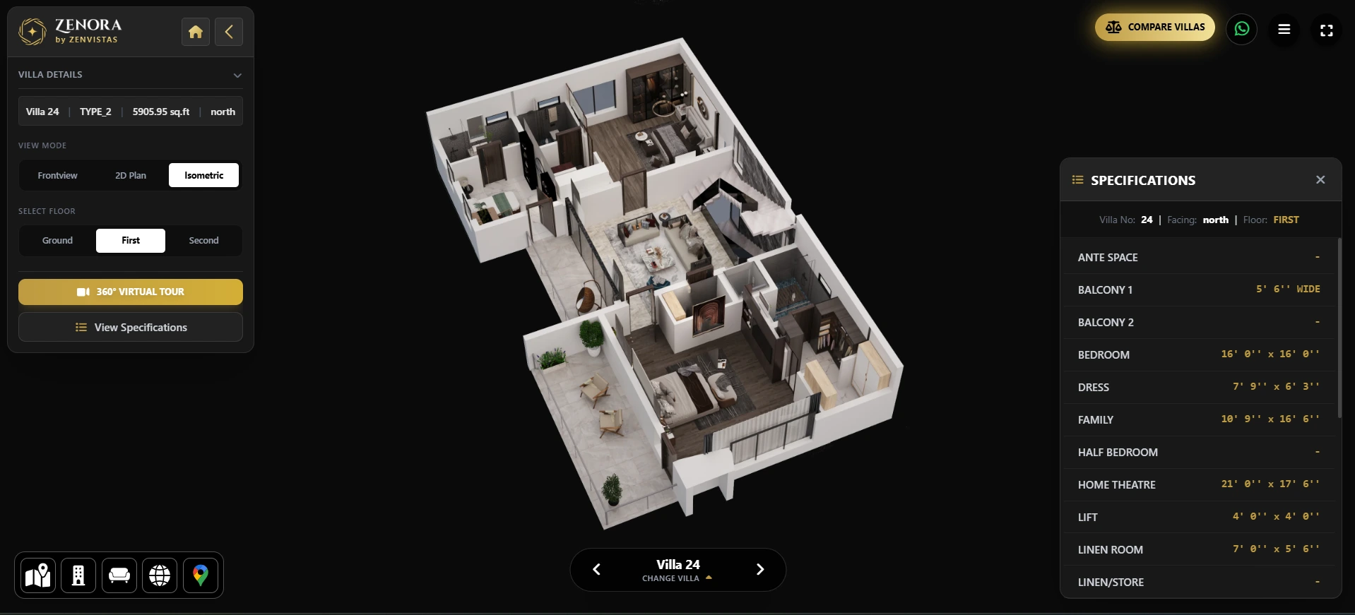 Isometric Floor Plans